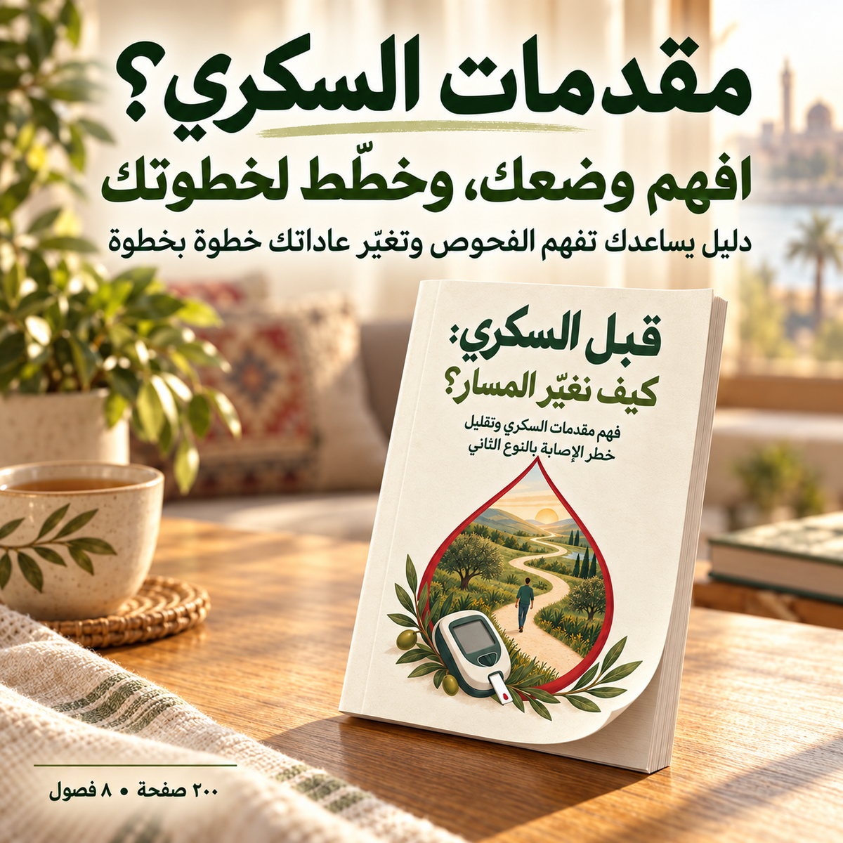 سمعت «عندك مقدمات سكري» واحتَرت؟ خلّي خطوتك الجاية أوضح: افهم فحوصك وابدأ بعادات تناسب حياتك