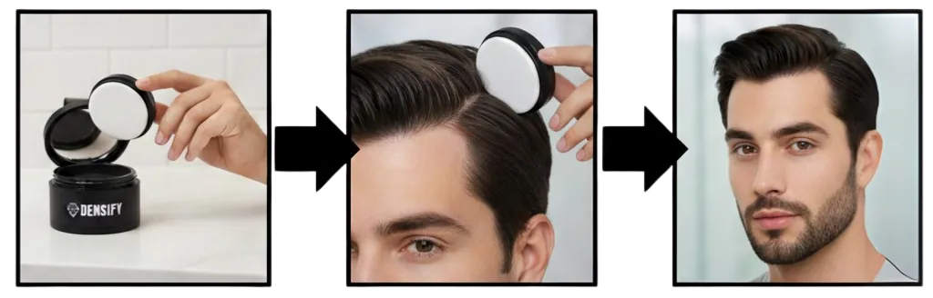 بودرة تكثيف و ملئ الفراغات الشعر الأصلية Densify™