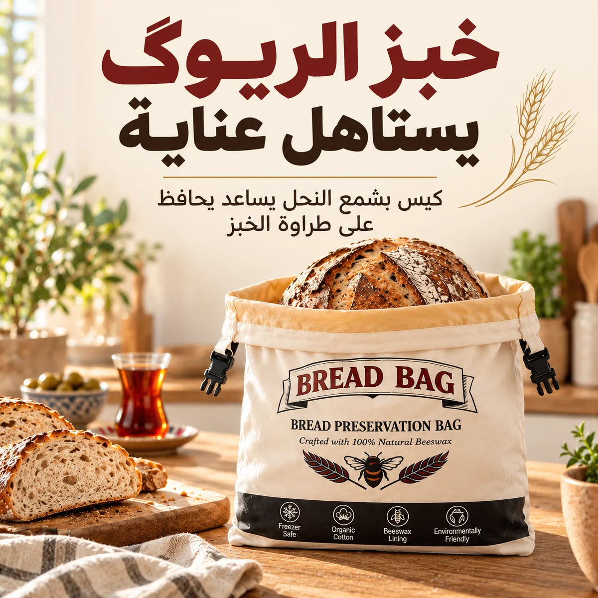 لا تخلي خبزك اللي مشتهيه اليوم… يصير يابس وتذبّه باچر!